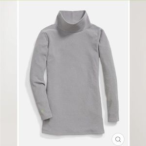 Dudley Stephens Cobble Hill Turtleneck in Terry - gray color